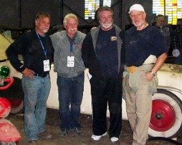 Leroy Hartung Auction 2011 100_4065 Dale Waulksler, Wayne Carrini, Dick Shappy, and Joe Bortz (l-r).