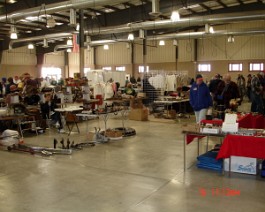 Chickasha Swap Meet 2006 DSC00380 More really good used "junk" in the north building.