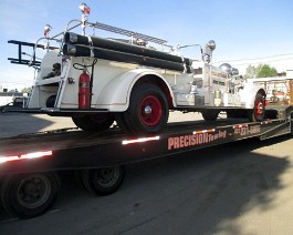 Tri-State Firefighter Meet 2017 IMG_1794 - Copy I decided to play it safe and flatbed the truck to this event because this was our first outing with this vehicle.