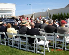 DSC03919 The people were seated for the awards presentation. Concours D'Elegance Newport, Rhode Island on May 25-26 2008.