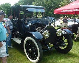 dsc00207 1915 Cadillac Landaulet at the New England Cadillac LaSalle meet in Portsmouth, Rhode Island on June 20, 2004.