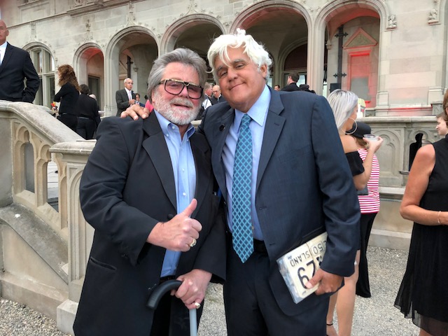Dick Shappy and Jay Leno, August 2018