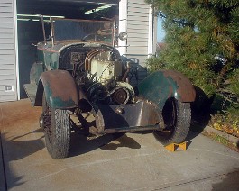 1916 Crane-Simplex Torpedo Runabout DSC00884 As she arrived and in need of some tender loving care.