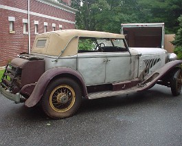 1934 Duesenberg Model J-505 Convertible Sedan Body by Derham DSC00331 - copy Ready to travel to her new home in Rhode Island.