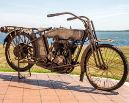 1915 Harley Davidson Model 11 Twin 3 Speed Engine 6676K 2020-08-21 1415-HDR