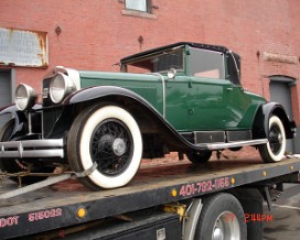 1928 Cadillac Convertible Coupe (original paint)