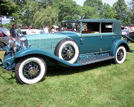 1930 Cadillac V-16 Model 4380 Convertible Sedan 2009-04-07 100_0815