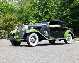 1931 Cadillac V-16 Custom Victoria body by Lancefield