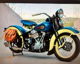 1936 Harley Davidson El Knucklehead 2022-02-04 5900