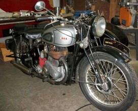 1939 BSA with Murphy Side Car M-20 500CC