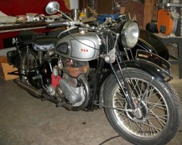 1939 BSA with Murphy Side Car M-20 500CC 100_1738