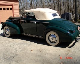 1939 LaSalle Convertible Coupe DSC03609